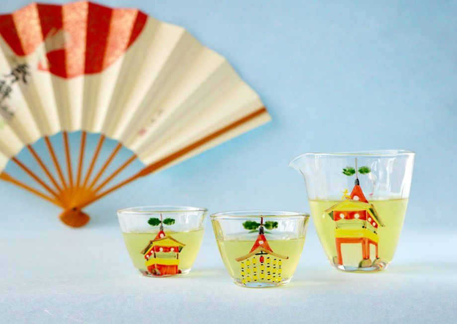 祇園祭柄オリジナル茶器