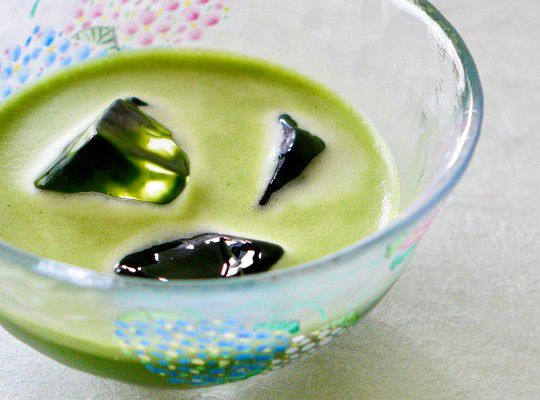 冷たい抹茶