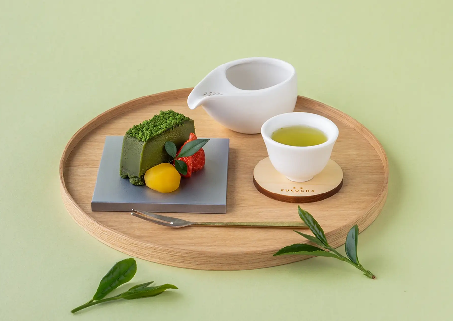 新茶と深蒸しショコラセット